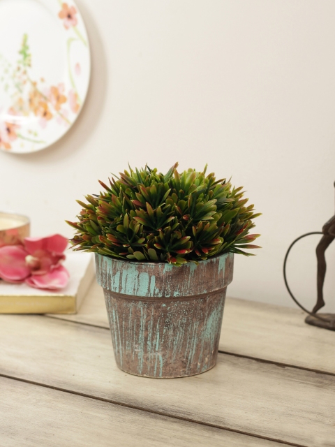 

House Of Accessories Red & Green Artificial Flower Plant