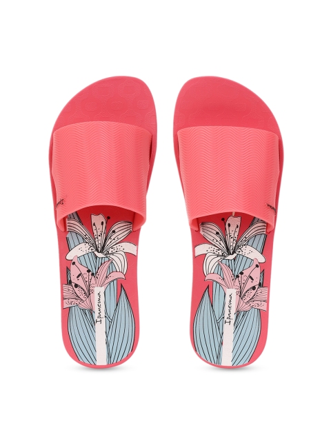 

iPanema Women Pink Printed Sliders