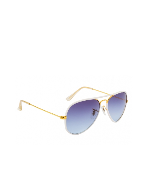 

Ted Smith Unisex Aviator Sunglasses TS-1218S_C5, Blue