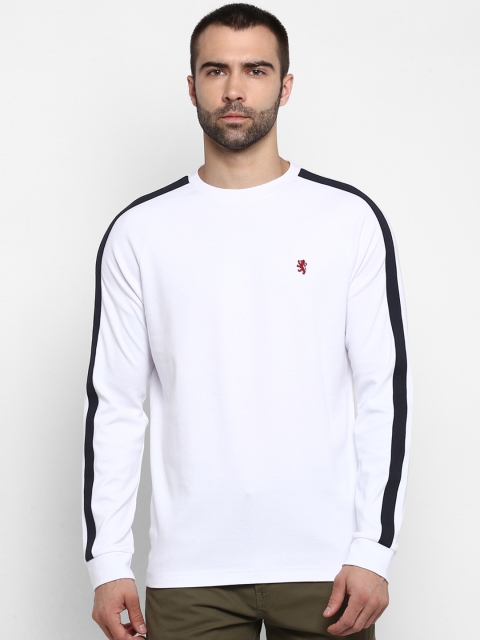 

Red Tape Men White Solid Round Neck T-shirt
