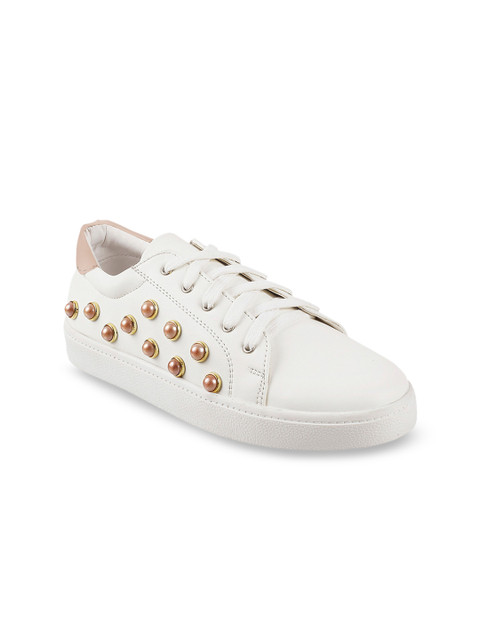 

Mochi Women White Sneakers