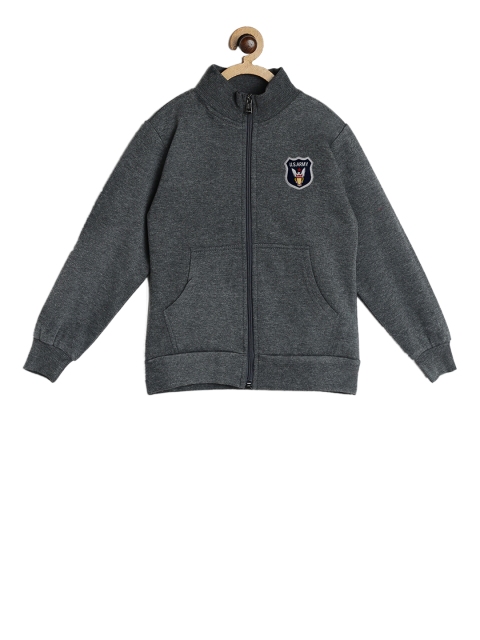 

SWEET ANGEL Kids Charcoal Solid Sweatshirt