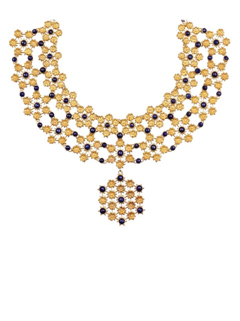 

Zariin Gold-Plated Brass Handcrafted Necklace