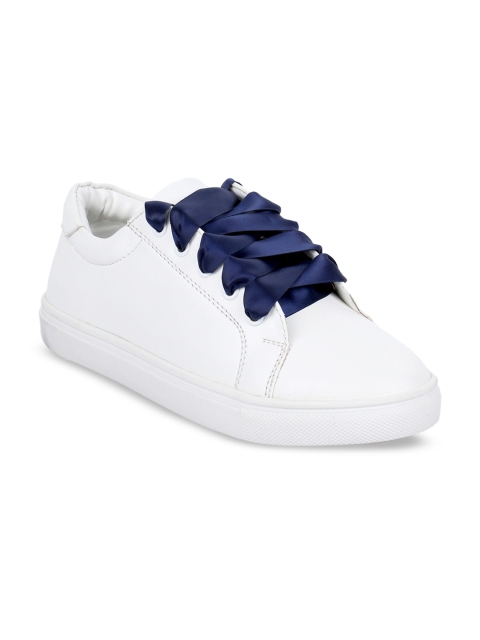 

Bruno Manetti Women White Sneakers