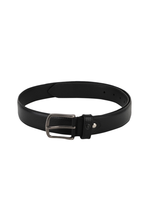 

Van Heusen Men Black Textured Belt