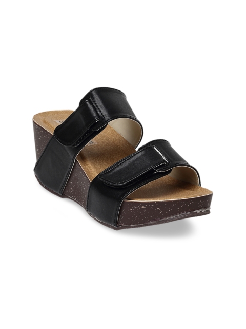 

Bruno Manetti Women Black Solid Heels