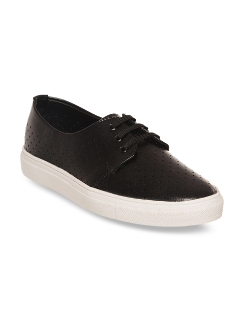 

Bruno Manetti Women Black Sneakers