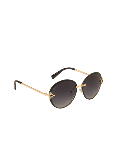 

Voyage Women Oval Sunglasses MG2684a, Black