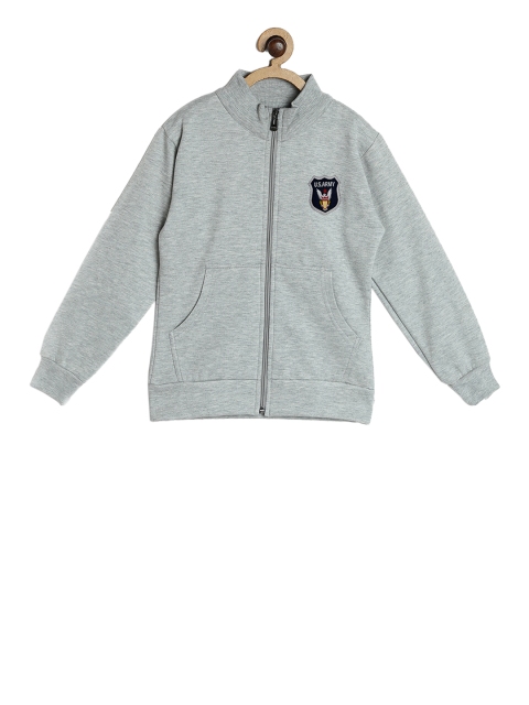 

SWEET ANGEL Kids Grey Solid Sweatshirt, Charcoal