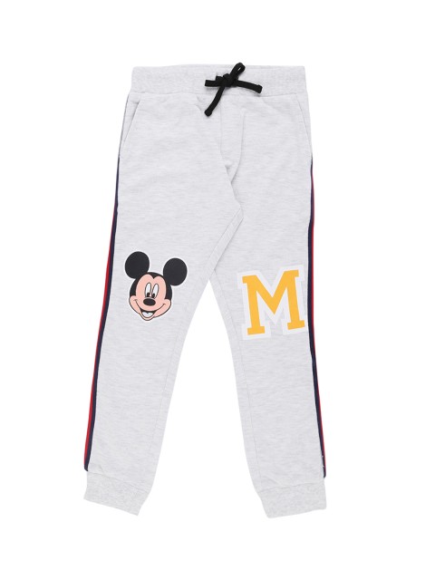 

Pantaloons Junior Boys White Graphic Straight-Fit Joggers