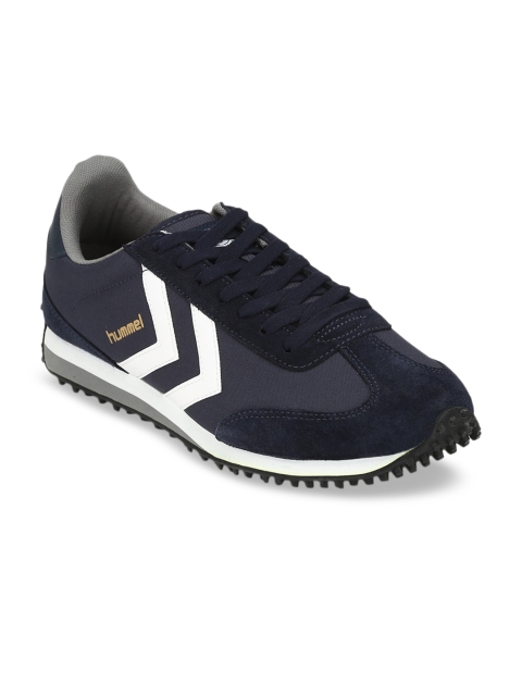 

hummel Unisex Navy Blue Sneakers