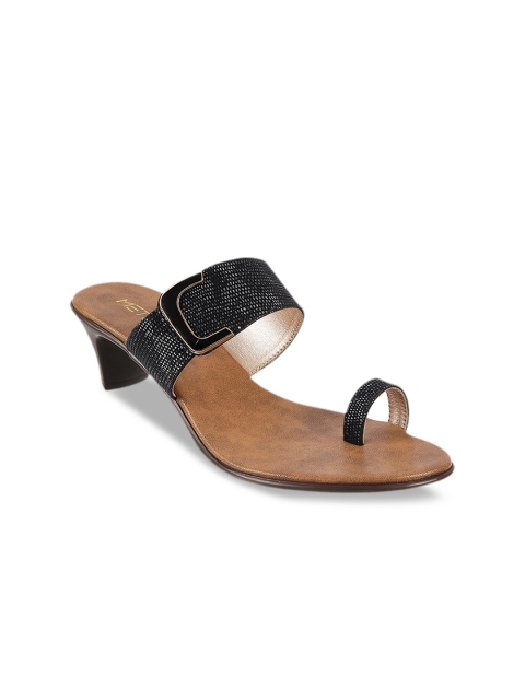

Metro Women Black Solid Heels