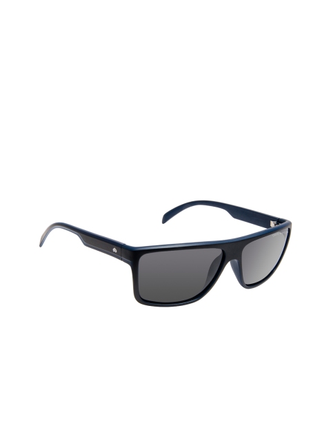 

David Blake Unisex Polarised Rectangle Sunglasses SGDB1841x3002C4, Grey
