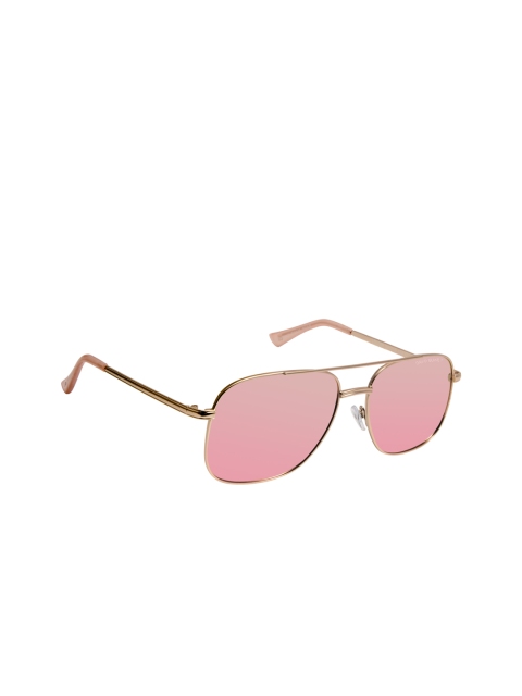 

David Blake Unisex Polarised Square Sunglasses SGDB1827x3036C2, Pink