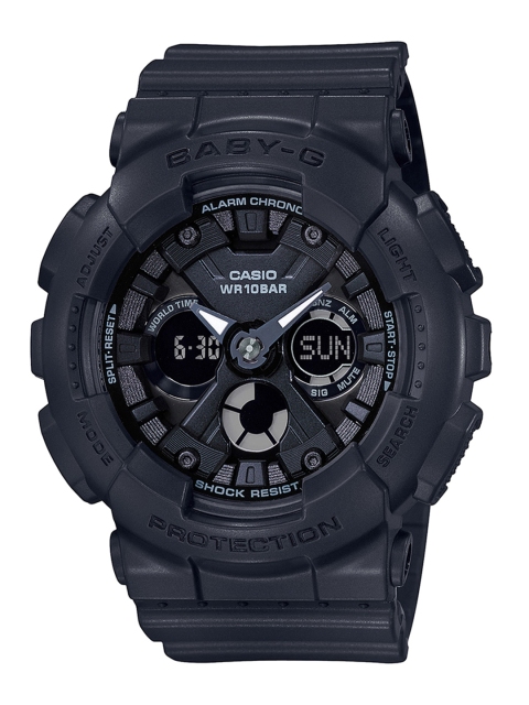 

CASIO Baby-G Women Black Analogue and Digital Watch BX166 BA-130-1ADR