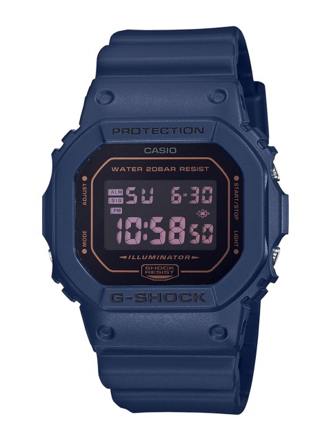 

CASIO G-Shock Men Navy Blue Digital Watch G964 DW-5600BBM-2DR