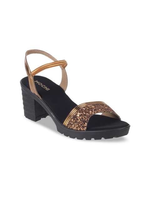 

Mochi Women Gold-Toned Solid Heels