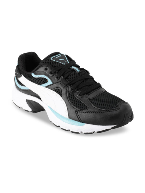 

Puma Unisex Black & White Colourblocked Axis Plus 90s Sneakers