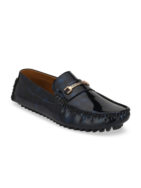 

Sir Corbett Men Navy Blue Driving Shoes