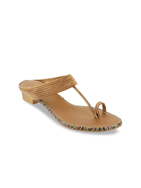 

Metro Women Gold-Toned Solid Heels