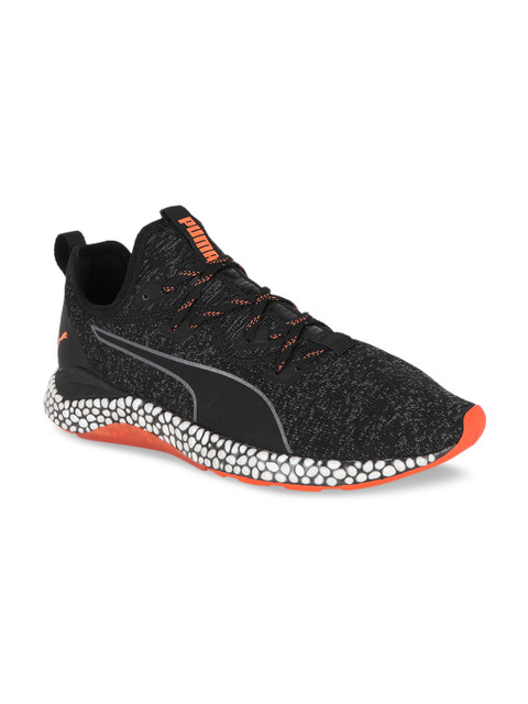 

Puma Men Black Hybrid Runner Unrest Textile Running Shoes