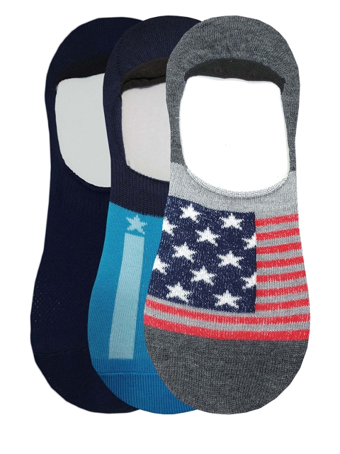 

Fontana Unisex Pack of 3 Assorted Patterned Shoe Liners