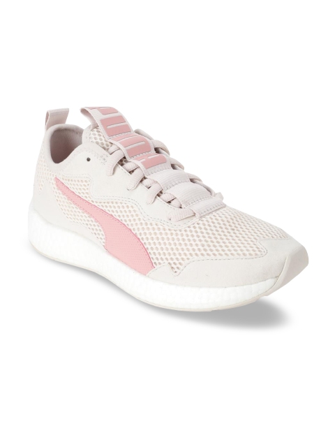 

Puma Women Cream-Coloured NRGY Neko Skim SoftFom+ Running Shoes