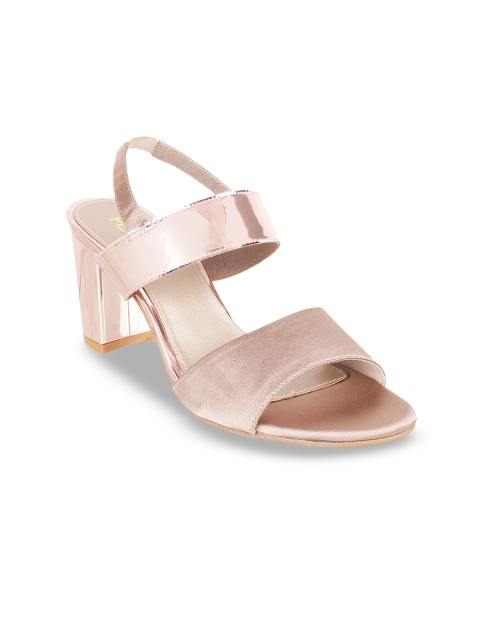 

Metro Women Beige Solid Sandals