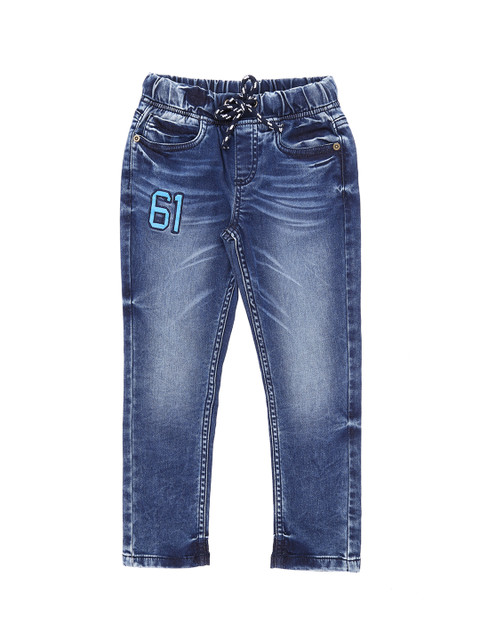 

Pantaloons Junior Boys Blue Tapered Fit High-Rise Clean Look Jeans