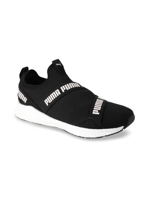 

Puma Unisex Black Textile NRGY Star Slip-On Walking Shoes