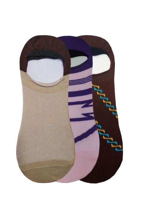 

Fontana Unisex Pack of 3 Assorted Patterned Shoe Liners