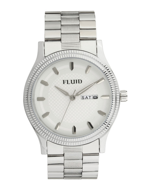 

FLUID Men White Analogue Watch FL-0225-WH