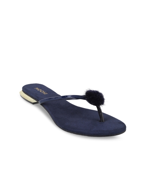 

Mochi Women Blue Solid Heels