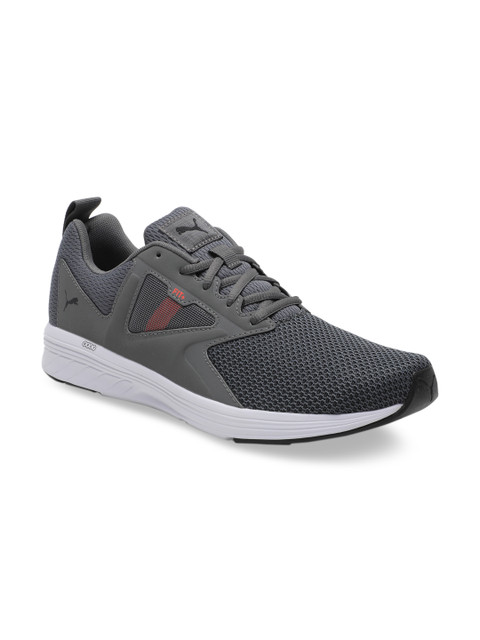 

Puma Unisex Grey Textile Running Shoes