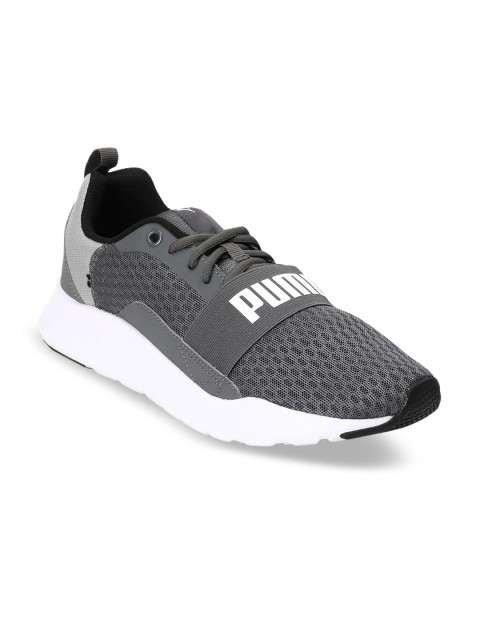 

Puma Unisex Grey Wired CASTLEROCK Sneakers