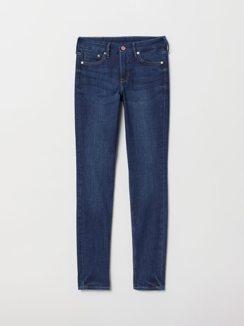 

H&M Women Blue Skinny Regular Jeans