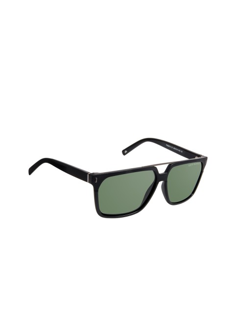 

David Blake Unisex Polarised Rectangle Sunglasses SGDB1844x3056C1, Green