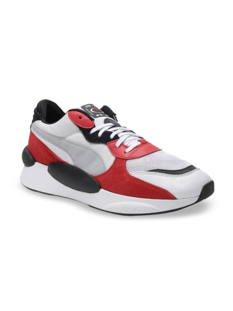 

Puma Unisex White & Black RS 9.8 SPACE Puma White-High Risk RedSneakers