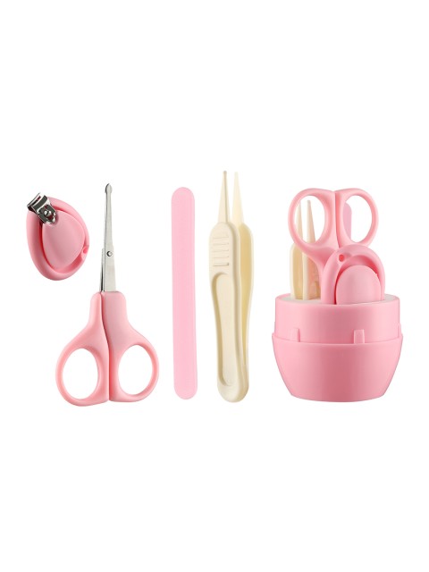 

Foolzy Baby Pink Nail Cutter & Scissor Set with Storage Box