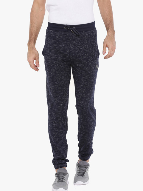 

Force NXT Men Navy Blue Solid Slim-Fit Joggers