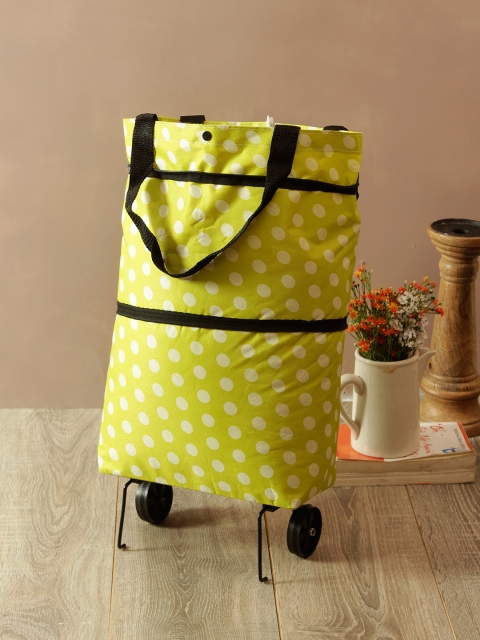 

Cortina Green & White Printed Organiser