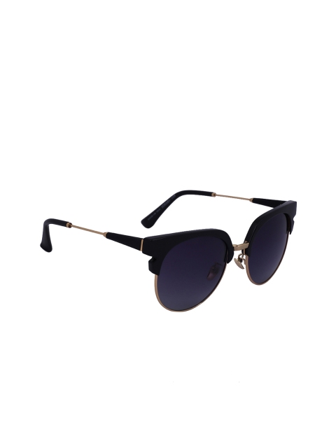 

MARC LOUIS Unisex Polarised Browline Sunglasses DORAMA 168 COL 01, Blue