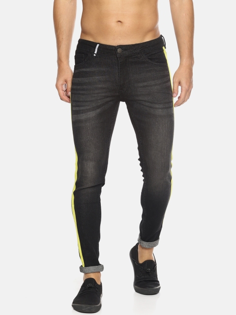 

IMPACKT Men Black Skinny Fit Mid-Rise Clean Look Stretchable Jeans