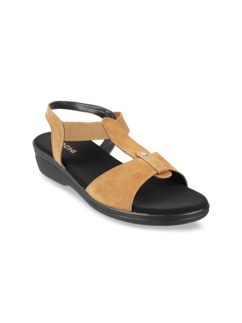 

Mochi Women Beige Solid Heels