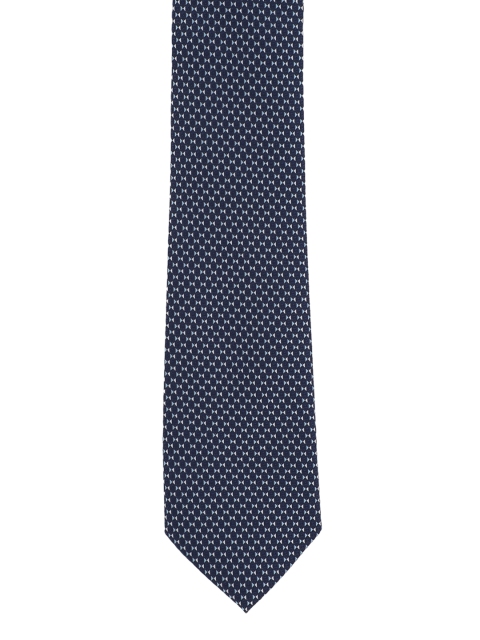 

Van Heusen Navy Blue Woven Design Broad Tie