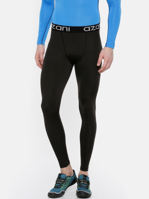 

Azani Men Black Solid Original Series Compression Tights