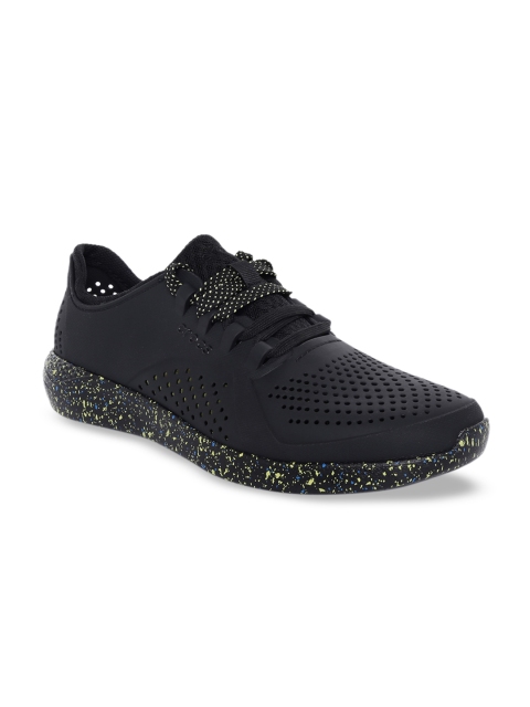 

Crocs Men Black Solid LiteRide Sneakers