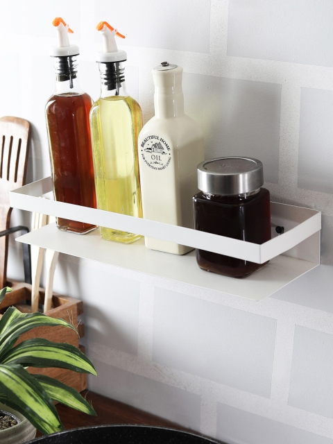 

JVS White Solid Metal Multipurpose Shelf