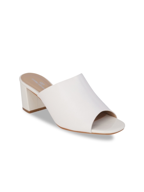 

pelle albero Women White Solid Heels