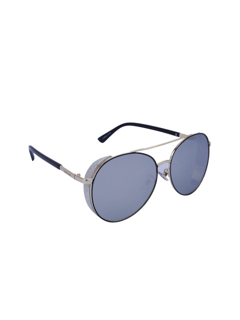 

MARC LOUIS Women Polarised Oval Sunglasses 3153, Grey